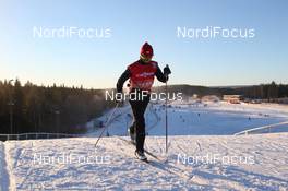 04.12.2013, Lillehammer, Norway (NOR): Event Feature: Undefined athlete competes - FIS world cup cross-country, training, Lillehammer (NOR). www.nordicfocus.com. © Manzoni/NordicFocus. Every downloaded picture is fee-liable.