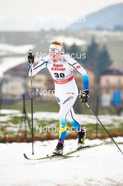 21.12.2013, Asiago, Italy (ITA): Jennie Oeberg (SWE) - FIS world cup cross-country, individual sprint, Asiago (ITA). www.nordicfocus.com. © Felgenhauer/NordicFocus. Every downloaded picture is fee-liable.