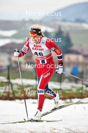 21.12.2013, Asiago, Italy (ITA): Mari Eide (NOR) - FIS world cup cross-country, individual sprint, Asiago (ITA). www.nordicfocus.com. © Felgenhauer/NordicFocus. Every downloaded picture is fee-liable.