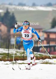 21.12.2013, Asiago, Italy (ITA): Aino-kaisa Saarinen (FIN) - FIS world cup cross-country, individual sprint, Asiago (ITA). www.nordicfocus.com. © Felgenhauer/NordicFocus. Every downloaded picture is fee-liable.