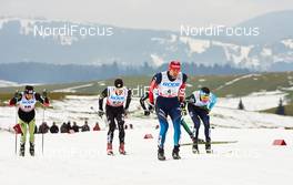21.12.2013, Asiago, Italy (ITA): Ales Razym (CZE), Simeon Hamilton (USA), Alexander Panzhinskiy (RUS), Alexey Poltoranin (KAZ), (l-r) - FIS world cup cross-country, individual sprint, Asiago (ITA). www.nordicfocus.com. © Felgenhauer/NordicFocus. Every downloaded picture is fee-liable.