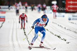 22.12.2013, Asiago, Italy (ITA): Aino-Kaisa Saarinen (FIN) - FIS world cup cross-country, team sprint, Asiago (ITA). www.nordicfocus.com. © Felgenhauer/NordicFocus. Every downloaded picture is fee-liable.