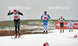 22.12.2013, Asiago, Italy (ITA): Ueli Schnider (SUI), Ari Luusua (FIN), (l-r) - FIS world cup cross-country, team sprint, Asiago (ITA). www.nordicfocus.com. © Felgenhauer/NordicFocus. Every downloaded picture is fee-liable.
