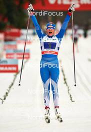 22.12.2013, Asiago, Italy (ITA): Anne Kylloenen (FIN) - FIS world cup cross-country, team sprint, Asiago (ITA). www.nordicfocus.com. © Felgenhauer/NordicFocus. Every downloaded picture is fee-liable.