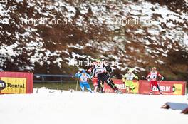 29.12.2013, Oberhof, Germany (GER): Aino-Kaisa Saarinen (FIN), Jessica Diggins (USA), Alenka Cebasek (SLO), Therese Johaug (NOR), (l-r) - FIS world cup cross-country, tour de ski, individual sprint, Oberhof (GER). www.nordicfocus.com. © Felgenhauer/NordicFocus. Every downloaded picture is fee-liable.