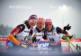 29.12.2013, Oberhof, Germany (GER): Denise Herrmann (GER), Lucia Anger (GER), Nicole Fessel (GER), (l-r) - FIS world cup cross-country, tour de ski, individual sprint, Oberhof (GER). www.nordicfocus.com. © Felgenhauer/NordicFocus. Every downloaded picture is fee-liable.