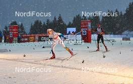 29.12.2013, Oberhof, Germany (GER): Hanna Erikson (SWE), Denise Herrmann (GER), (l-r) - FIS world cup cross-country, tour de ski, individual sprint, Oberhof (GER). www.nordicfocus.com. © Felgenhauer/NordicFocus. Every downloaded picture is fee-liable.