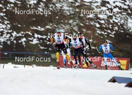 29.12.2013, Oberhof, Germany (GER): Tim Tscharnke (GER), Andrew Newell (USA), Lari Lehtonen (FIN), (l-r) - FIS world cup cross-country, tour de ski, individual sprint, Oberhof (GER). www.nordicfocus.com. © Felgenhauer/NordicFocus. Every downloaded picture is fee-liable.