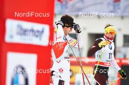 29.12.2013, Oberhof, Germany (GER): Alex Harvey (CAN), Bernhard Tritscher (AUT), (l-r) - FIS world cup cross-country, tour de ski, individual sprint, Oberhof (GER). www.nordicfocus.com. © Felgenhauer/NordicFocus. Every downloaded picture is fee-liable.