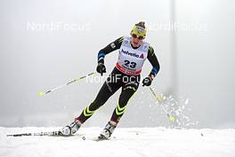 29.12.2013, Oberhof, Germany (GER): Coraline Hugue (FRA) - FIS world cup cross-country, tour de ski, individual sprint, Oberhof (GER). www.nordicfocus.com. © Felgenhauer/NordicFocus. Every downloaded picture is fee-liable.