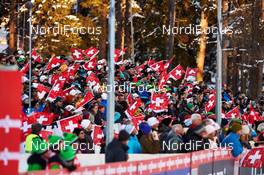 31.12.2013, Lenzerheide, Switzerland (SUI): swiss specators in Lenzerheide - FIS world cup cross-country, tour de ski, individual sprint, Lenzerheide (SUI). www.nordicfocus.com. © Felgenhauer/NordicFocus. Every downloaded picture is fee-liable.