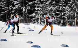 31.12.2013, Lenzerheide, Switzerland (SUI): Ilia Chernousov (RUS), Andrew Newell (USA), Josef Wenzl (GER), (l-r) - FIS world cup cross-country, tour de ski, individual sprint, Lenzerheide (SUI). www.nordicfocus.com. © Felgenhauer/NordicFocus. Every downloaded picture is fee-liable.