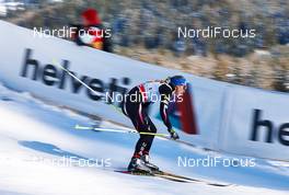 31.12.2013, Lenzerheide, Switzerland (SUI): Jessica Diggins (USA) - FIS world cup cross-country, tour de ski, individual sprint, Lenzerheide (SUI). www.nordicfocus.com. © Felgenhauer/NordicFocus. Every downloaded picture is fee-liable.