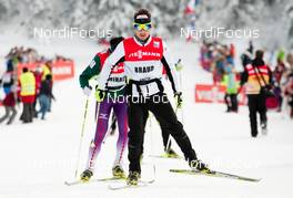 13.01.2013, Chaux-Neuve, France (FRA): Francois Braud (FRA), Fischer, One Way, Rottefella - FIS world cup nordic combined, team sprint HS118/2x7.5km, Chaux-Neuve (FRA). www.nordicfocus.com. © Becker/NordicFocus. Every downloaded picture is fee-liable.