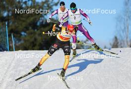 08.03.2013, Lahti, Finland (FIN): Eric Frenzel (GER), Fischer, Leki, Salomon, Adidas - FIS world cup nordic combined, individual gundersen HS130/10km, Lahti (FIN). www.nordicfocus.com. © Laiho/NordicFocus. Every downloaded picture is fee-liable.