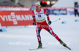 08.03.2013, Lahti, Finland (FIN): Mikko Kokslien (NOR), Fischer, Swix, Rottefella - FIS world cup nordic combined, individual gundersen HS130/10km, Lahti (FIN). www.nordicfocus.com. © Laiho/NordicFocus. Every downloaded picture is fee-liable.