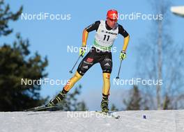 08.03.2013, Lahti, Finland (FIN): Johannes Rydzek (GER), Fischer, Swix, Rottefella, Adidas - FIS world cup nordic combined, individual gundersen HS130/10km, Lahti (FIN). www.nordicfocus.com. © Laiho/NordicFocus. Every downloaded picture is fee-liable.