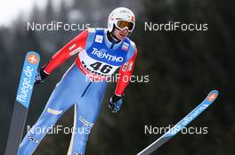 28.02.2013, Val di Fiemme, Italy (ITA): Sebastian Lacroix (FRA), Atomic, Salomon, One Way  - FIS nordic world ski championships, nordic combined, individual gundersen HS134/10km, Val di Fiemme (ITA). www.nordicfocus.com. © Laiho/NordicFocus. Every downloaded picture is fee-liable.