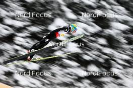 24.02.2013, Val di Fiemme, Italy (ITA):  Giuseppe Michielli (ITA), Rossignol, Rottefella - FIS nordic world ski championships, nordic combined, team HS106/4x5km, Val di Fiemme (ITA). www.nordicfocus.com. © Laiho/NordicFocus. Every downloaded picture is fee-liable.