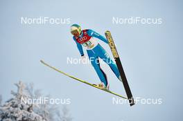 01.12.2013, Kuusamo, Finland (FIN): Lukas Runggaldier (ITA) - FIS world cup nordic combined, team HS142/4x5km, Kuusamo (FIN). www.nordicfocus.com. © Felgenhauer/NordicFocus. Every downloaded picture is fee-liable.