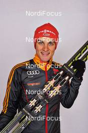 28.11.2013, Kuusamo, Finland (FIN): Tobias Haug (GER) - FIS world cup nordic combined, FIS and Supplier preseason photoshooting, Kuusamo (FIN). www.nordicfocus.com. © Felgenhauer/NordicFocus. Every downloaded picture is fee-liable.