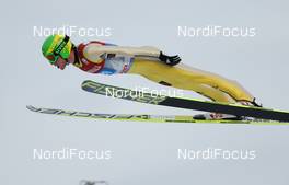 01.01.2013, Garmisch, Germany (GER):  Denis Kornilov (RUS), Fischer - FIS world cup ski jumping, four hills tournament, individual HS140, Garmisch (GER). www.nordicfocus.com. © Laiho/NordicFocus. Every downloaded picture is fee-liable.
