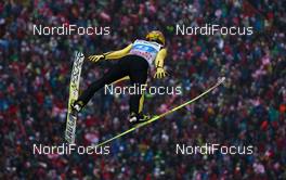 04.01.2013, Innsbruck, Austria (AUT):  Noriaki Kasai (JPN), Fischer - FIS world cup ski jumping, four hills tournament, individual HS130, Innsbruck (AUT). www.nordicfocus.com. © Laiho/NordicFocus. Every downloaded picture is fee-liable.