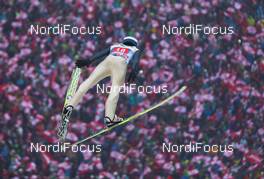 04.01.2013, Innsbruck, Austria (AUT): Michael Hayboeck (AUT), Fischer  - FIS world cup ski jumping, four hills tournament, individual HS130, Innsbruck (AUT). www.nordicfocus.com. © Laiho/NordicFocus. Every downloaded picture is fee-liable.