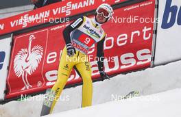 04.01.2013, Innsbruck, Austria (AUT):  Simon Ammann (SUI), Fischer - FIS world cup ski jumping, four hills tournament, individual HS130, Innsbruck (AUT). www.nordicfocus.com. © Laiho/NordicFocus. Every downloaded picture is fee-liable.