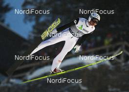 26.01.2013, Vikersund, Norway (NOR):  Peter Frenette (USA) - FIS world cup ski flying, individual HS225, Vikersund (NOR). www.nordicfocus.com. © Laiho/NordicFocus. Every downloaded picture is fee-liable.