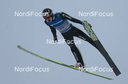 27.01.2013, Vikersund, Norway (NOR):  Gregor Deschwanden (SUI), Fischer - FIS world cup ski flying, individual HS225, Vikersund (NOR). www.nordicfocus.com. © Laiho/NordicFocus. Every downloaded picture is fee-liable.