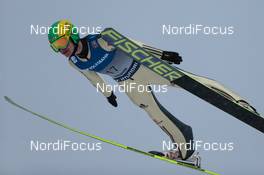27.01.2013, Vikersund, Norway (NOR):  Marinus Kraus (GER), Fischer - FIS world cup ski flying, individual HS225, Vikersund (NOR). www.nordicfocus.com. © Laiho/NordicFocus. Every downloaded picture is fee-liable.