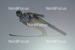 03.02.2013, Harrachov, Czech Republic (CZE): Peter Prevc (SLO), Elan  - FIS world cup ski flying, individual HS205, Harrachov (CZE). www.nordicfocus.com. © Domanski/NordicFocus. Every downloaded picture is fee-liable.