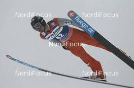 03.02.2013, Harrachov, Czech Republic (CZE): Wolfgang Loitzl (AUT), fluege.de  - FIS world cup ski flying, individual HS205, Harrachov (CZE). www.nordicfocus.com. © Domanski/NordicFocus. Every downloaded picture is fee-liable.