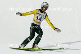 16.02.2013, Oberstdorf, Germany (GER): Vladimir Zografski (BUL), Fischer  - FIS world cup ski flying, individual HS213, Oberstdorf (GER). www.nordicfocus.com. © Laiho/NordicFocus. Every downloaded picture is fee-liable.