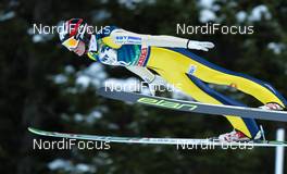 15.03.2013, Trondheim, Norway (NOR): Matjaz Pungerter (SLO) - FIS world cup ski jumping, individual HS140, Trondheim (NOR). www.nordicfocus.com. © Laiho/NordicFocus. Every downloaded picture is fee-liable.
