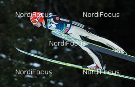 15.03.2013, Trondheim, Norway (NOR): Karl Geiger (GER), Fischer - FIS world cup ski jumping, individual HS140, Trondheim (NOR). www.nordicfocus.com. © Laiho/NordicFocus. Every downloaded picture is fee-liable.