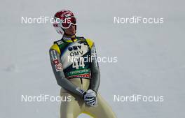 15.03.2013, Trondheim, Norway (NOR): Robert Kranjec (SLO), Fischer - FIS world cup ski jumping, individual HS140, Trondheim (NOR). www.nordicfocus.com. © Laiho/NordicFocus. Every downloaded picture is fee-liable.