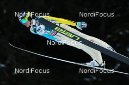 15.03.2013, Trondheim, Norway (NOR): Peter Prevc (SLO) - FIS world cup ski jumping, individual HS140, Trondheim (NOR). www.nordicfocus.com. © Laiho/NordicFocus. Every downloaded picture is fee-liable.