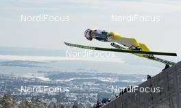 17.03.2013, Oslo, Norway (NOR): Robert Kranjec (SLO), Fischer - FIS world cup ski jumping, individual HS134, Oslo (NOR). www.nordicfocus.com. © Laiho/NordicFocus. Every downloaded picture is fee-liable.