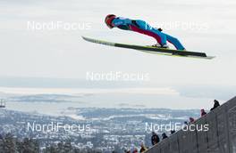 17.03.2013, Oslo, Norway (NOR): Danny Queck (GER), Fischer - FIS world cup ski jumping, individual HS134, Oslo (NOR). www.nordicfocus.com. © Laiho/NordicFocus. Every downloaded picture is fee-liable.