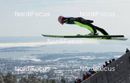 17.03.2013, Oslo, Norway (NOR): Severin Freund (GER), Fischer - FIS world cup ski jumping, individual HS134, Oslo (NOR). www.nordicfocus.com. © Laiho/NordicFocus. Every downloaded picture is fee-liable.