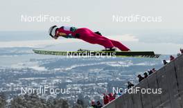 17.03.2013, Oslo, Norway (NOR): Piotr Zyla (POL), Fischer - FIS world cup ski jumping, individual HS134, Oslo (NOR). www.nordicfocus.com. © Laiho/NordicFocus. Every downloaded picture is fee-liable.
