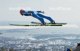 17.03.2013, Oslo, Norway (NOR): Richard Freitag (GER), Fischer - FIS world cup ski jumping, individual HS134, Oslo (NOR). www.nordicfocus.com. © Laiho/NordicFocus. Every downloaded picture is fee-liable.