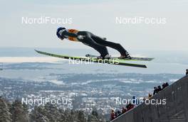 17.03.2013, Oslo, Norway (NOR): Gregor Schlierenzauer (AUT), Fischer - FIS world cup ski jumping, individual HS134, Oslo (NOR). www.nordicfocus.com. © Laiho/NordicFocus. Every downloaded picture is fee-liable.