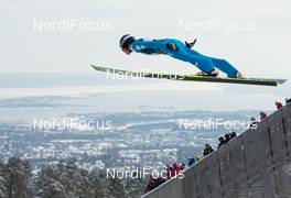 17.03.2013, Oslo, Norway (NOR): Rune Velta (NOR), Fischer - FIS world cup ski jumping, individual HS134, Oslo (NOR). www.nordicfocus.com. © Laiho/NordicFocus. Every downloaded picture is fee-liable.