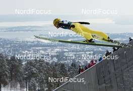 17.03.2013, Oslo, Norway (NOR): Noriaki Kasai (JPN), Fischer - FIS world cup ski jumping, individual HS134, Oslo (NOR). www.nordicfocus.com. © Laiho/NordicFocus. Every downloaded picture is fee-liable.