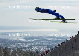 17.03.2013, Oslo, Norway (NOR): Maciej Kot (POL), Fischer - FIS world cup ski jumping, individual HS134, Oslo (NOR). www.nordicfocus.com. © Laiho/NordicFocus. Every downloaded picture is fee-liable.