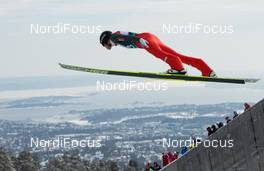 17.03.2013, Oslo, Norway (NOR): Andreas Stjernen (NOR), Fischer - FIS world cup ski jumping, individual HS134, Oslo (NOR). www.nordicfocus.com. © Laiho/NordicFocus. Every downloaded picture is fee-liable.