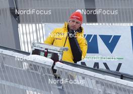 17.03.2013, Oslo, Norway (NOR): Werner Schuster (AUT), the trainer of team Germany - FIS world cup ski jumping, individual HS134, Oslo (NOR). www.nordicfocus.com. © Laiho/NordicFocus. Every downloaded picture is fee-liable.